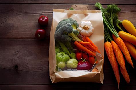 Alimentos Energéticos Saludables Vegetales Eco Foto Premium