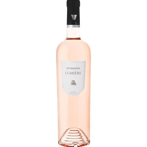 AOP Coteaux Varois en Provence Estandon Lumière rosé 75cl pas cher