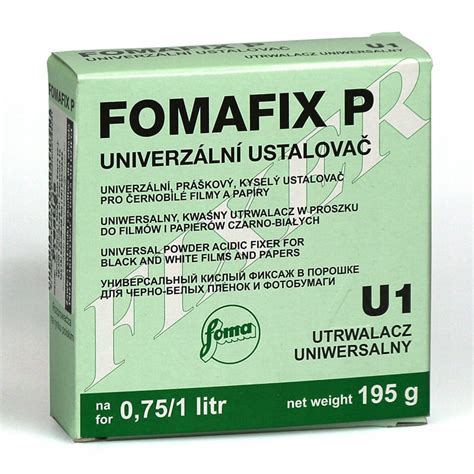 Foma Fomafix P B&W фиксаж 1 л – купить в Москве по цене 390 руб. в ...