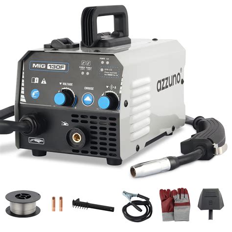 Azzuno Mig Welder Flux Core Welder V Gasless Mig Welding