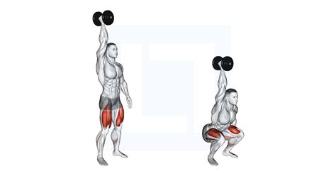 Dumbbell Squat To Overhead Press Guide Benefits And Form