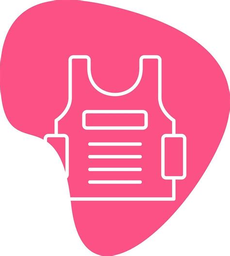 Bulletproof Vest Vector Icon Vector Art At Vecteezy