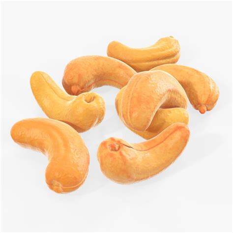 Cashew Nuts 3d Model Download Nuts On