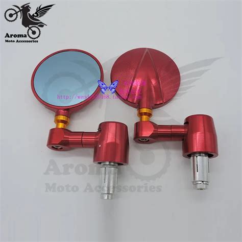 Aluminum Motorcycle Rearview Mirror Cnc Motorbike Handlebar Mirrors