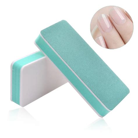 1PC Double Sided Buffers Nail Polishing Block Nail Files Woman Manicure