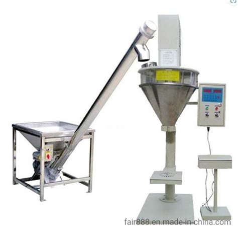 Dry Powder Semi Automatic Vertical Spiral Powder Filling Machine