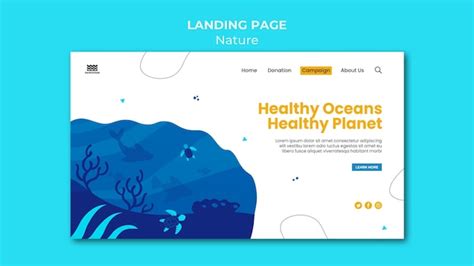 Free Psd Save The Oceans Print Template