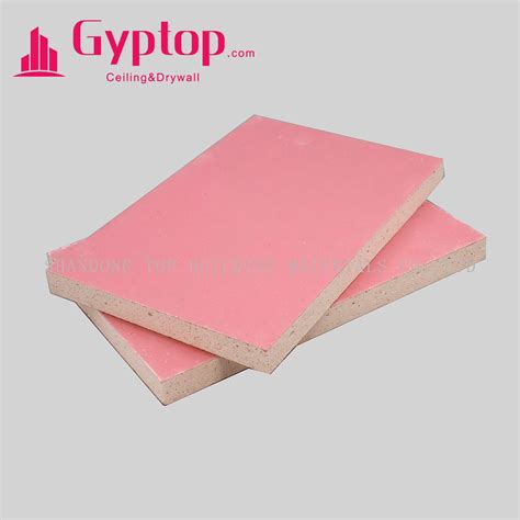 Glass Fiber Reinforced Gypsum Board Wall Cladding Moisture Proof