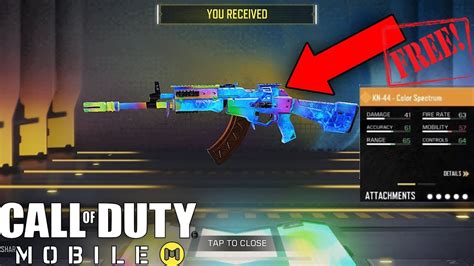 How To Get Free Legendry Gun Codm Free Legendry Kn Color