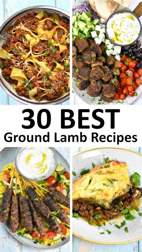 The 30 BEST Ground Lamb Recipes - GypsyPlate