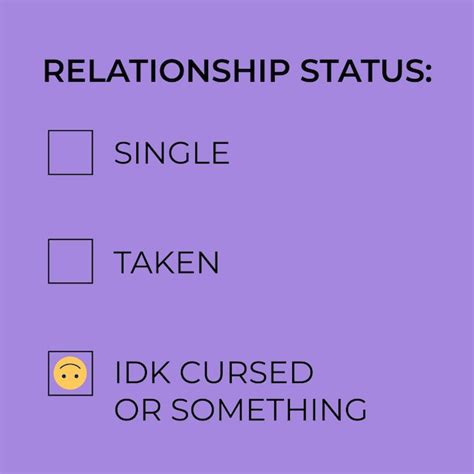 Free Vector Simple Relationship Status Love Meme