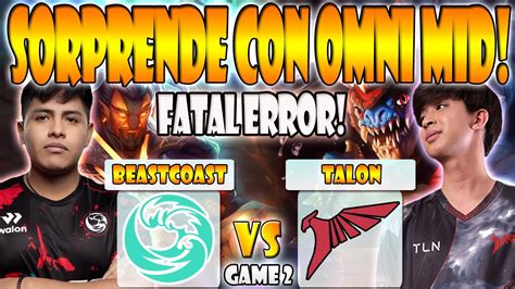 Beastcoast Vs Talon Bo Game K Hector Scofield Vs Savage Esl