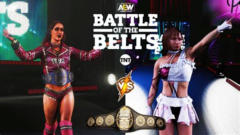 Dr Britt Baker D M D Vs Riho AEW Women S Championship AEW BATTLE