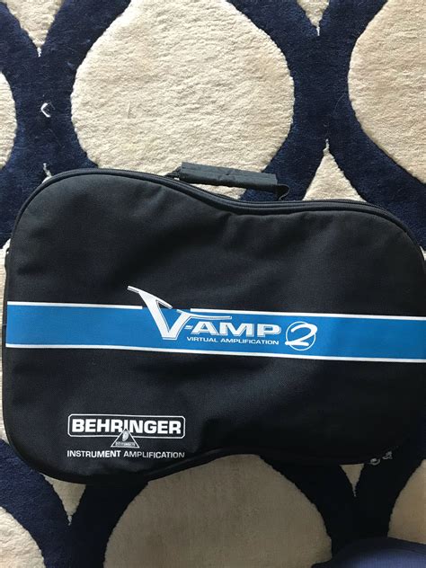 Behringer V Amp 2 Virtual Amplification Guitar Effect Pedal W Case
