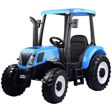 DUŻY MOCNY TRAKTOR NA AKUMULATOR 24V NEW HOLLAND 12764739633