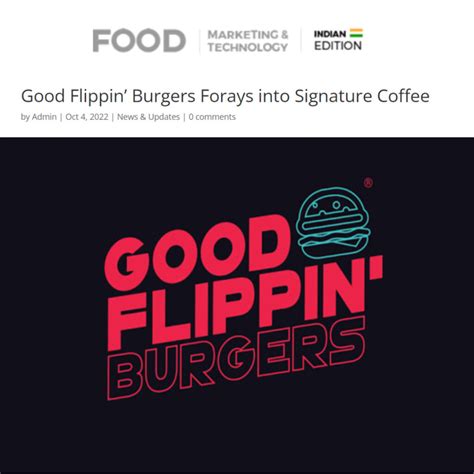 In The News Good Flippin Burgers