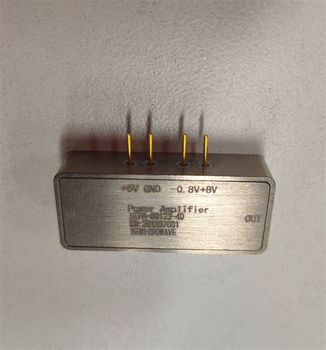 Ghz Dbm Output Power Htpa Wr Connectors Solid State