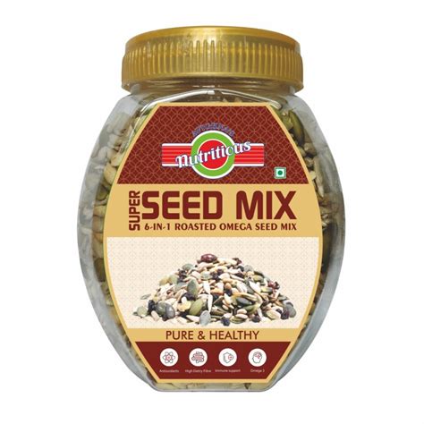 SUPER SEEDS MIX 250g 6 IN 1 (BUY 1 GET 1 FREE) – Nutplanet