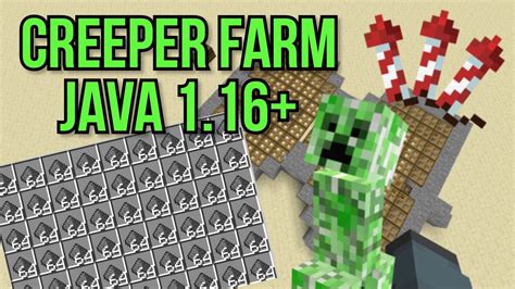 Creeper Farm Schematic Minecraft