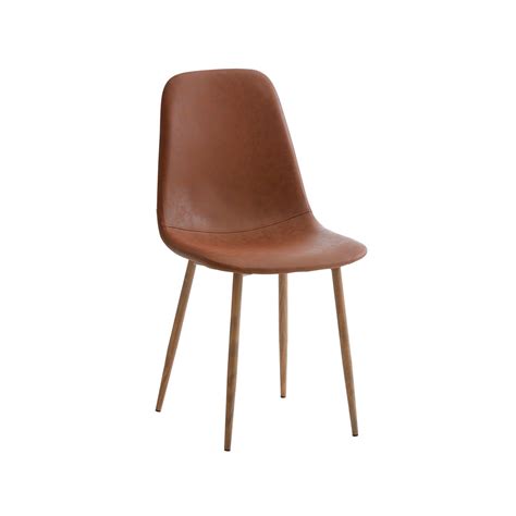 Dining Chair Jonstrup Cognac Oak Jysk