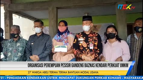 Organisasi Perempuan Pesisir Gandeng Baznas Kendari Perkuat Umkm Youtube