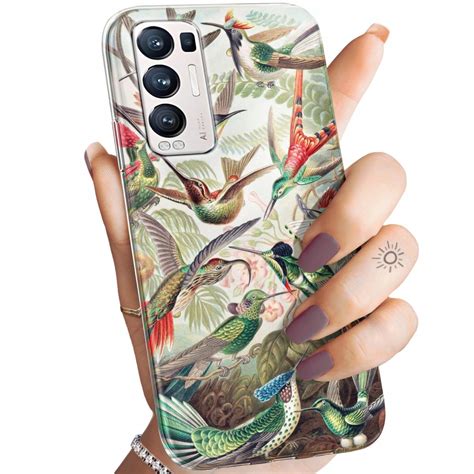 Etui Do Oppo Reno 5 Pro Plus 5G Wzory Ernst Haeckel Przyroda Botanika