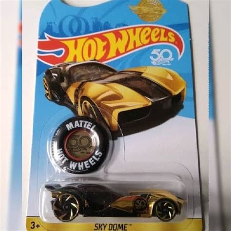 Hot Wheels Sky Dome Special Edition Gold Th Anniversary Shopee Singapore