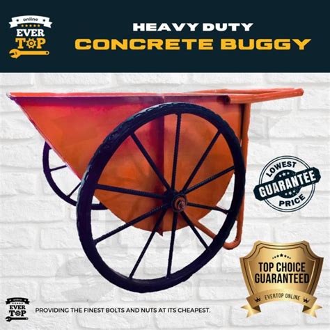 Concrete Buggy Heavy Duty High Quality Concretebuggy Powered