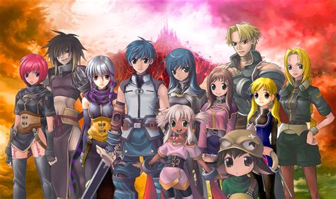 star ocean 3 characters by GIOVANNIMICARELLI on DeviantArt