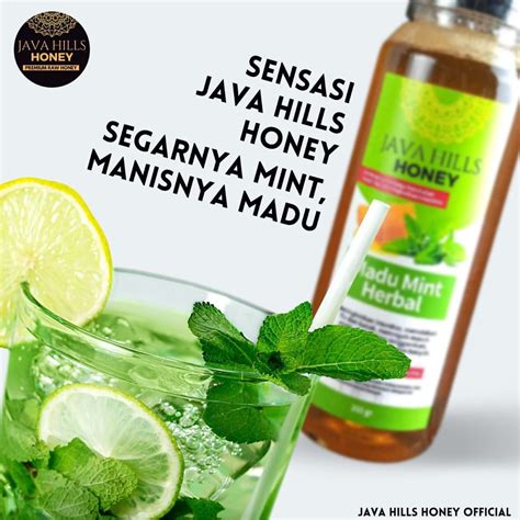 Jual MADU MINT HERBAL ORIGINAL ASLI MURNI BY JAVA HILLS HONEY MADU ASLI