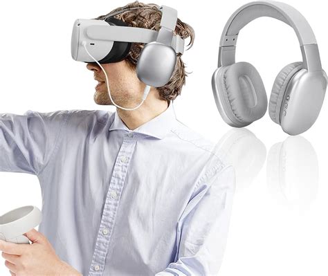 Gaming Headphones Compatible With Meta Quest 2 Headset