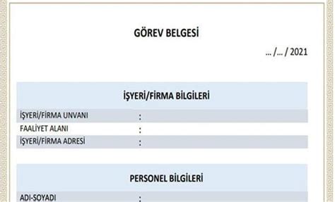 Görev belgesi e devlet başvuru ekranı Çalışma izni muafiyet belgesi