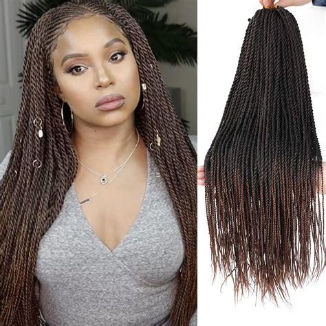 Buy Senegalese Twist Crochet Hair 8 Packs Synthetic Senegalese Twist