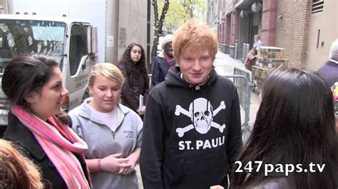 Ed Sheeran Showing So Much Love To His Fans Outside The Kelly And