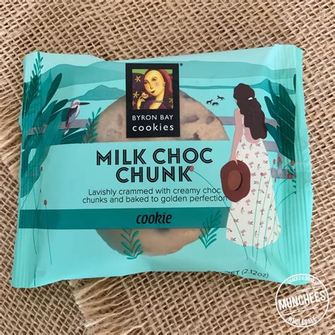 Byron Bay Milk Choc Chunk Cookie G Munchees Wholesale