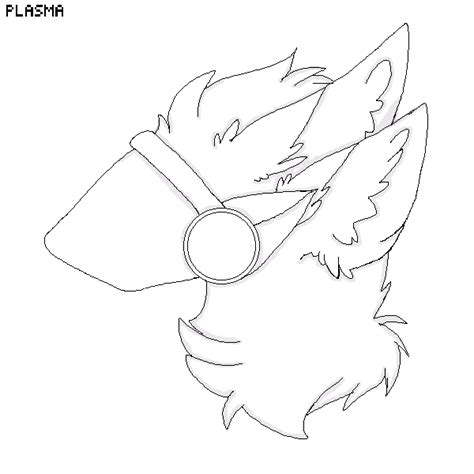 Protogen Head Template Free