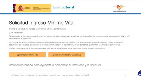 Requisitos para solicitar el Ingreso Mínimo Vital Descúbrelos ahora