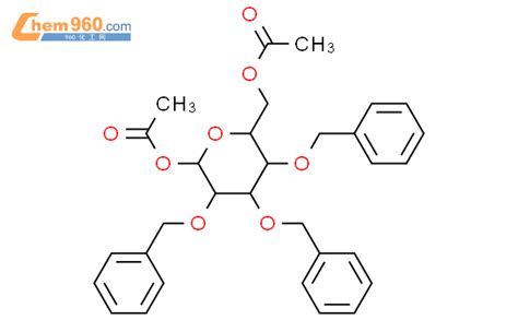 59433 13 5 1 6 二 o 乙酰基 2 3 4 三 o 苄基 beta d 吡喃葡萄糖化学式结构式分子式molsmiles