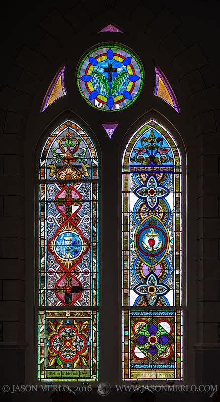 2016081010 Stained Glass Window St Mary Catholic Church High Hill