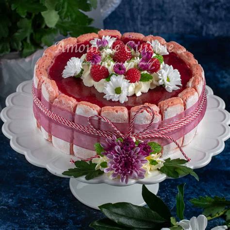 Recette De Charlotte Aux Framboises Facile Amour De Cuisine