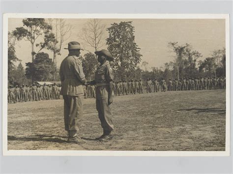 General Slim Presenting Awards To The 1st Northern Rhodesian Regiment