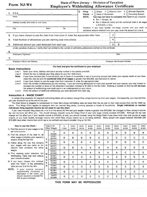 Nj W4 Form 2025 Printable Images References Carmen Riley