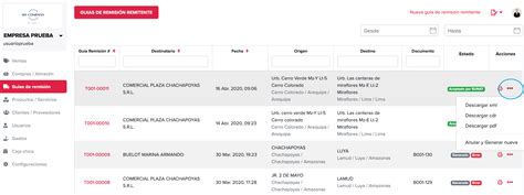 Como Anular Una Gu A De Remisi N Susii Soporte Al Usuario