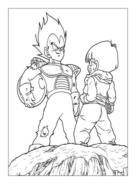 Dibujos Para Colorear Gratis De Dragon Ball Z Para Descargar Dibujos