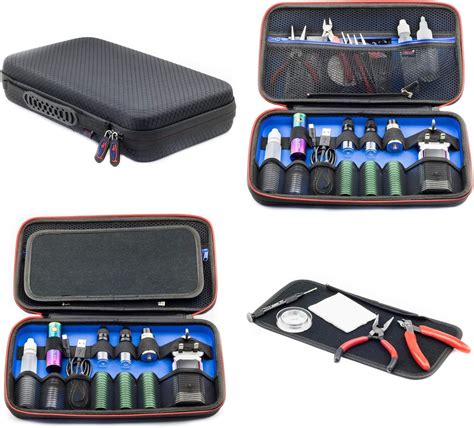 Vape Case For E Cig Vaping Tools Batteries Coils Tanks Box