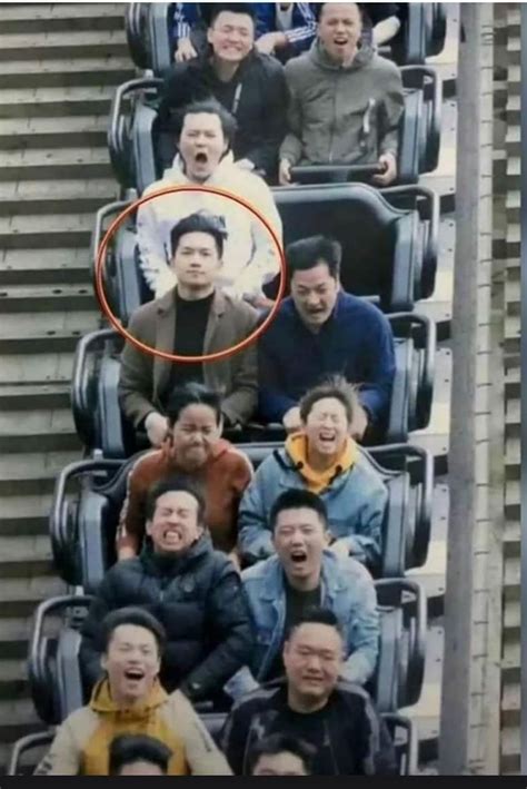 Serious man is not surprised in fast roller coaster Memes - Imgflip