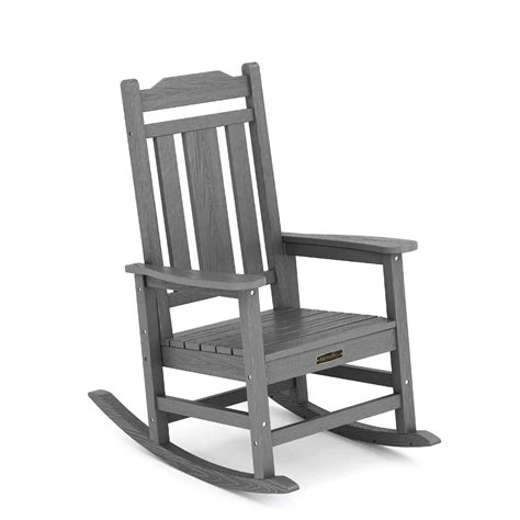 black outdoor rocking chair 14