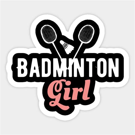 Custom Stickers Art Drawings Simple Drawing Ideas Badminton Team