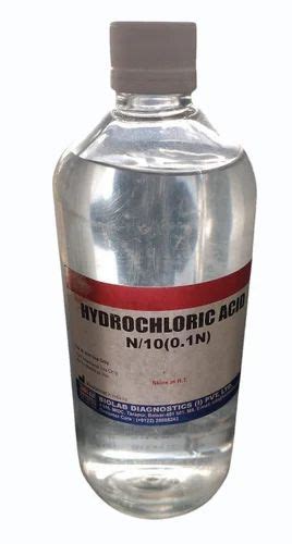 Laboratory Hydrochloric Acid N Ml At Bottle In Indore