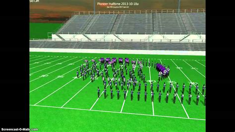 Pioneer Halftime Animation 2013 10 25 Youtube